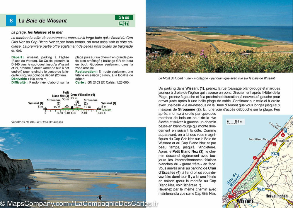 Guide de randonnée de la Picardie & Nord-Pas-de-Calais | Rother - La Compagnie des Cartes