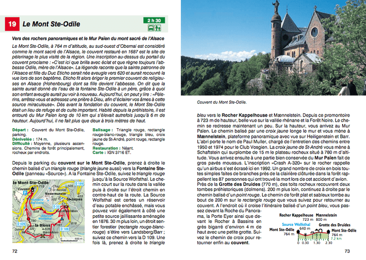 Guide de Randonnée de l'Alsace | Rother - La Compagnie des Cartes