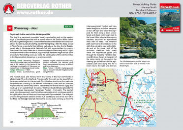 Guide de randonnée (en anglais) - Norway South | Rother guide de randonnée Rother 