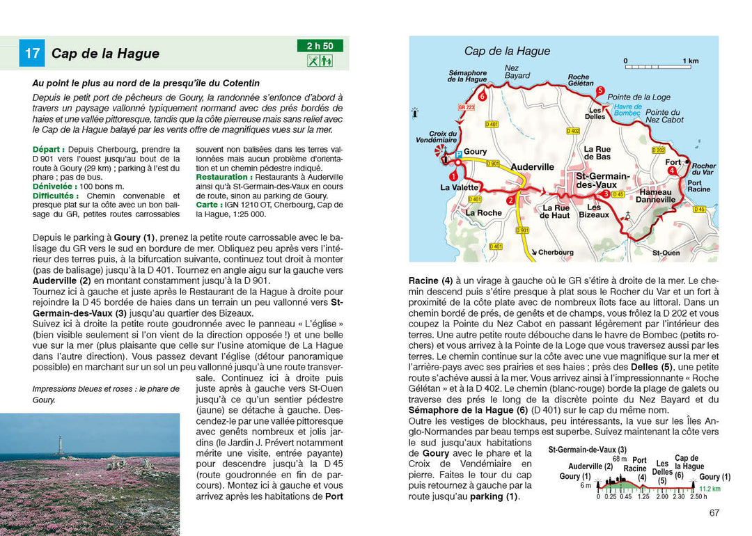 Guide de randonnée - Normandie (du Mont Saint Michel à la Côte d'Albâtre) | Rother guide de randonnée Rother 