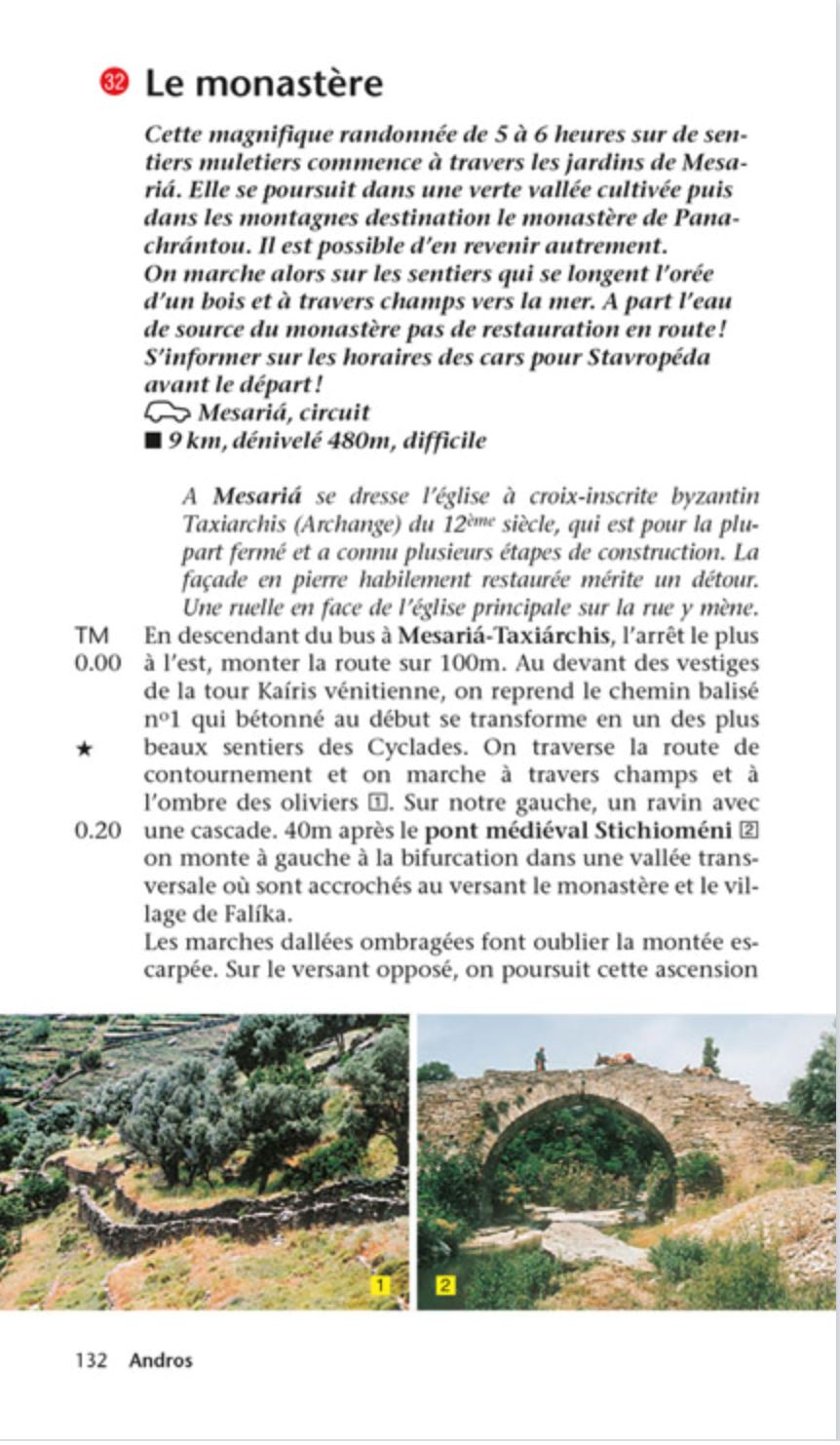 Guide de randonnées - Amorgos, Naxos, Paros, Andros, Est & Nord des Cyclades | Graf Editions guide de randonnée Graf Editions 