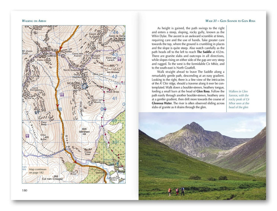 Guide de randonnées (en anglais) - Arran Isle | Cicerone guide de randonnée Cicerone 