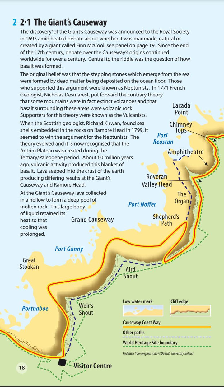 Guide de randonnées (en anglais) - Causeway Coast Way | Rucksack Readers guide de voyage Rucksack Readers 
