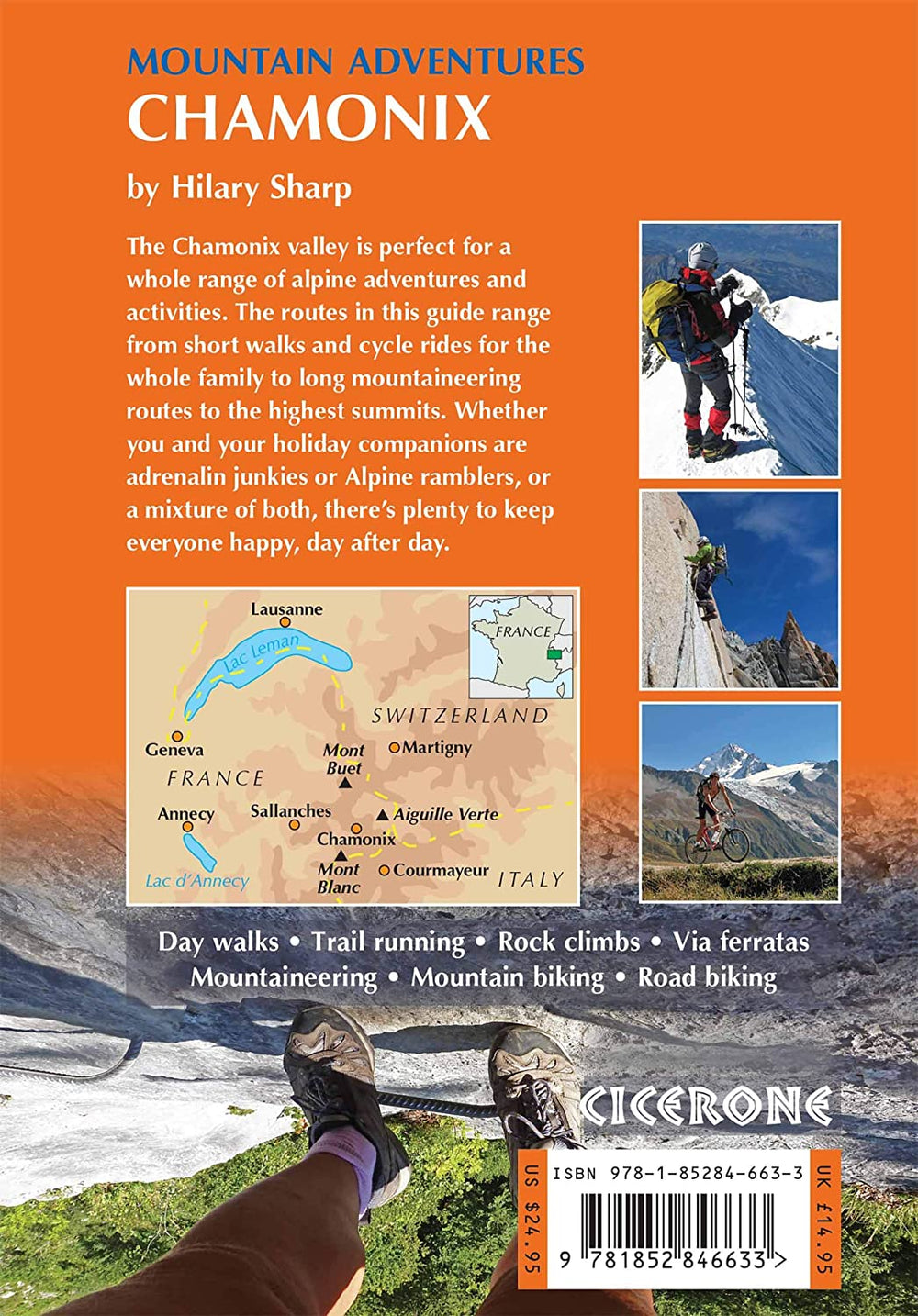Guide de randonnées (en anglais) - Chamonix mountain adventures | Cicerone guide de randonnée Cicerone 