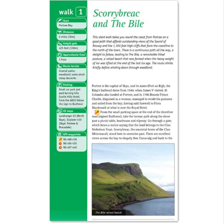 Guide de randonnée de l'île de Skye (Écosse) - en anglais | Ordnance Survey - La Compagnie des Cartes