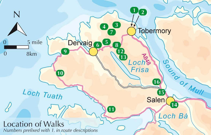 Guide de randonnées (en anglais) - Isle of Mull : Mull, Ulva, Gometra, Iona & Erraid | Cicerone guide de randonnée Cicerone 