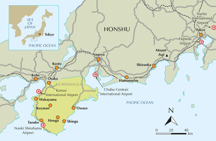 Guide de randonnées (en anglais) - Japan's Kumano Kodo Pilgrimage | Cicerone guide de randonnée Cicerone 