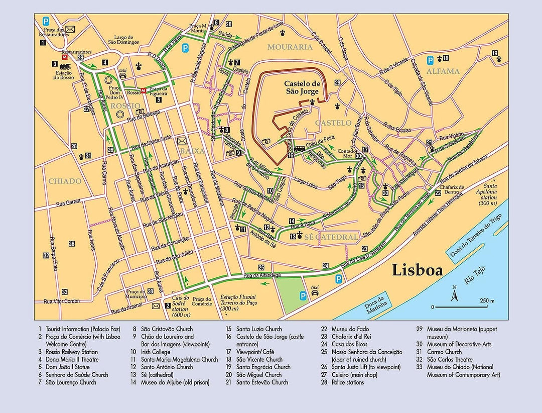 Guide de randonnées (en anglais) - Lisbon around Walk and Eat | Sunflower guide petit format Sunflower 