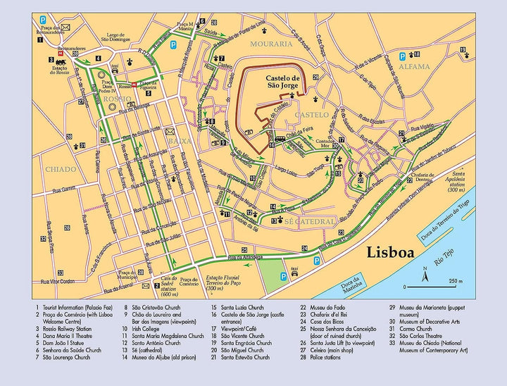 Guide de randonnées (en anglais) - Lisbon around Walk and Eat | Sunflower guide petit format Sunflower 