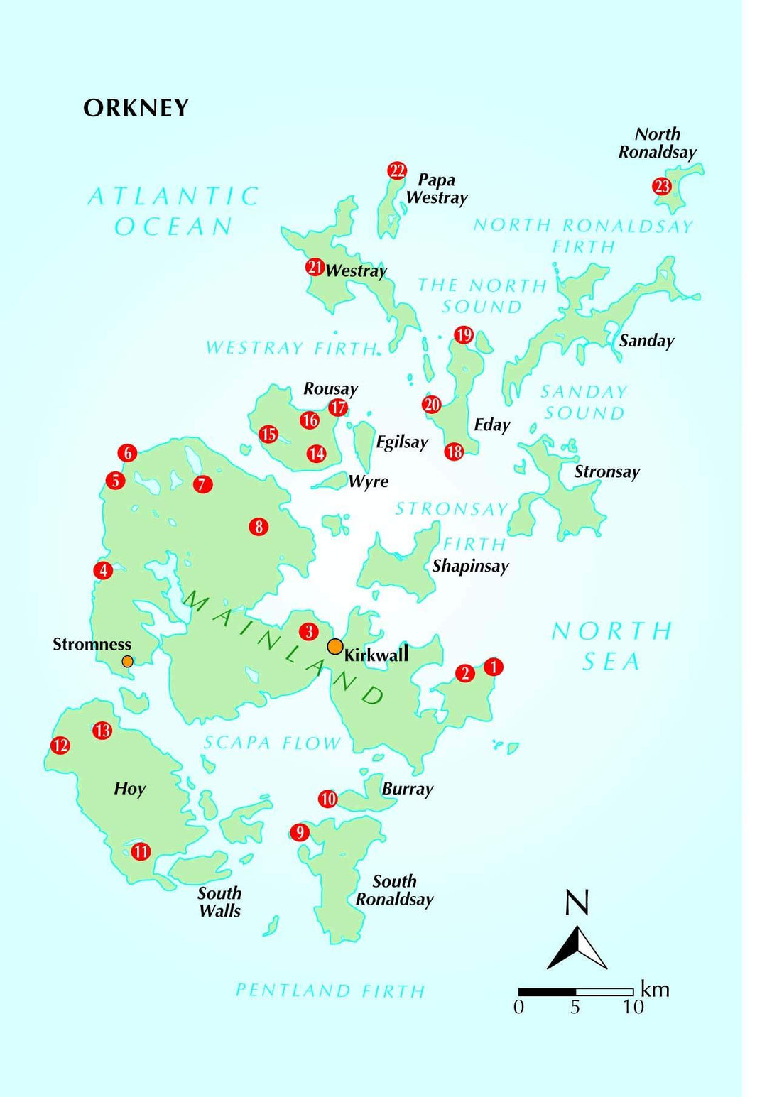 Guide de randonnées (en anglais) - Orkney & Shetland Isles walking guide : 80 walks | Cicerone guide de randonnée Cicerone 