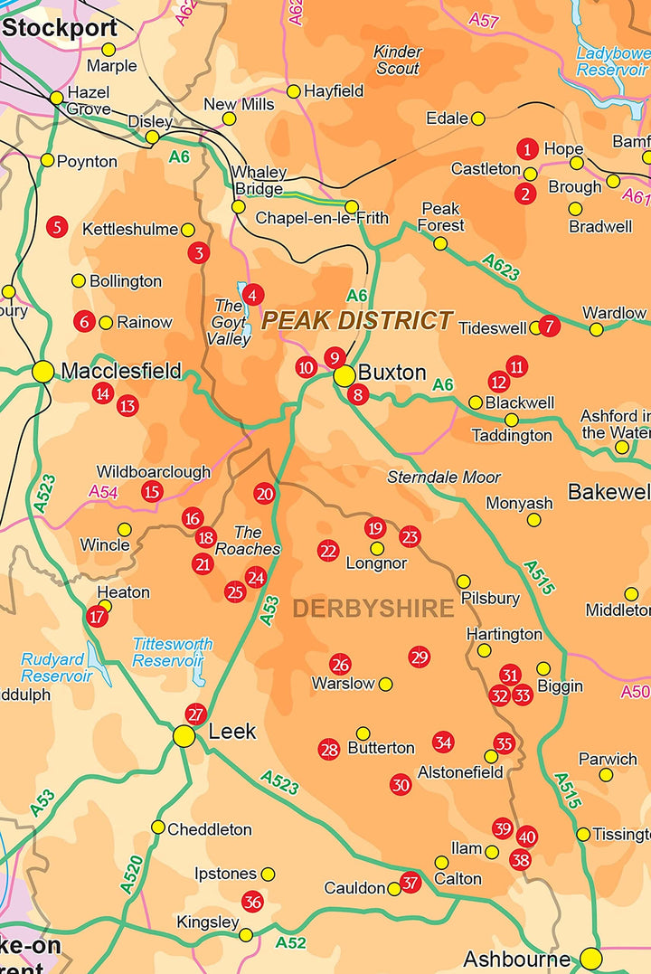 Guide de randonnées (en anglais) - Peak District, White Peak West | Cicerone guide petit format Cicerone 