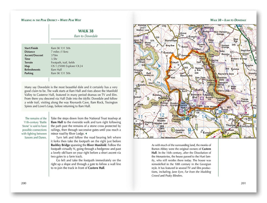 Guide de randonnées (en anglais) - Peak District, White Peak West | Cicerone guide petit format Cicerone 