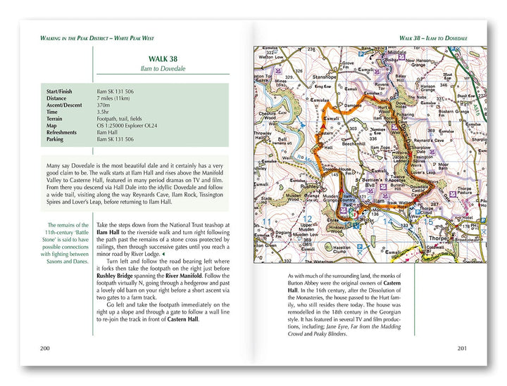 Guide de randonnées (en anglais) - Peak District, White Peak West | Cicerone guide petit format Cicerone 