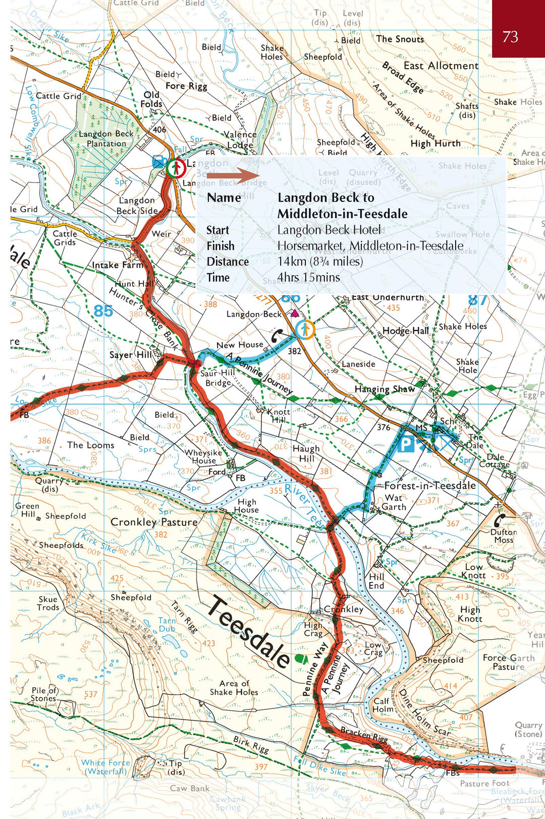 Guide de randonnées (en anglais) - Pennine Way, northern England trails | Cicerone guide de randonnée Cicerone 