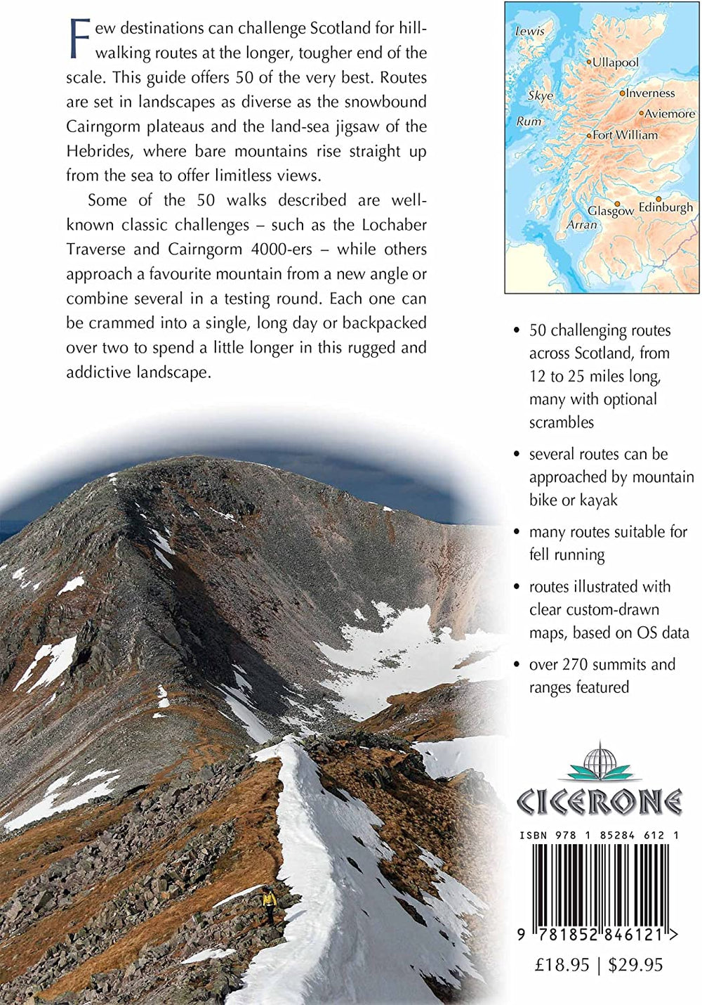 Guide de randonnées (en anglais) - Scotland Great Mountain Days : 50 classic hillwalks | Cicerone guide de randonnée Cicerone 