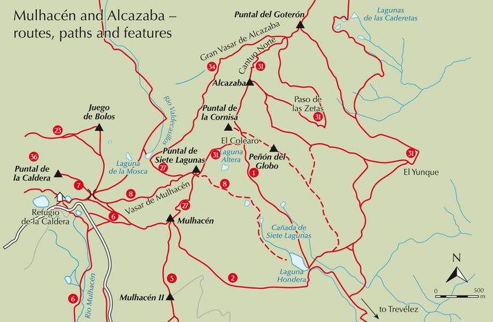 Guide de randonnées (en anglais) - Sierra Nevada (Andalousie) | Cicerone guide de randonnée Cicerone 
