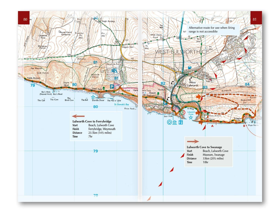 Guide de randonnées (en anglais) - South West Coast Path - Vol.3 : Plymouth to Poole | Cicerone guide petit format Cicerone 