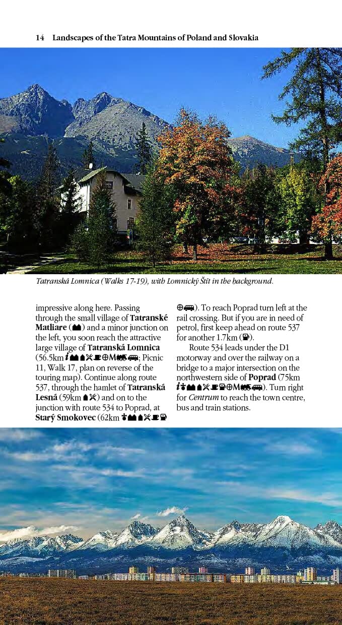 Guide de randonnées (en anglais) - Tatra Mountains (Poland & Slovakia) | Sunflower guide petit format Sunflower 