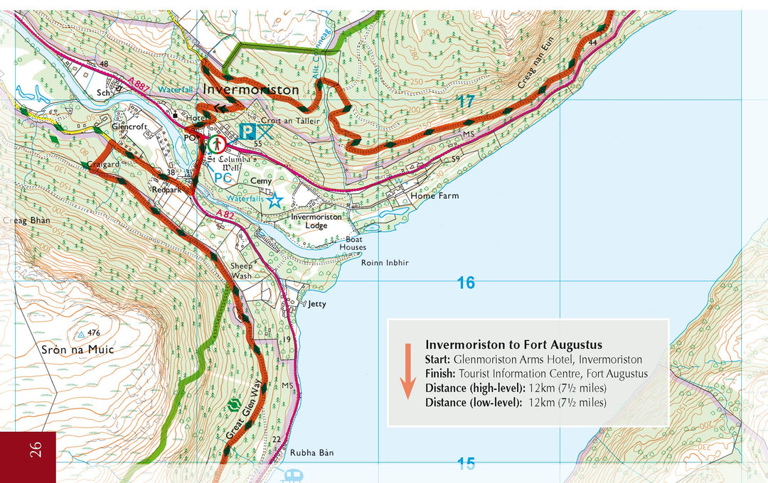 Guide de randonnées (en anglais) - The Great Glen Way (Écosse) | Cicerone guide de randonnée Cicerone 