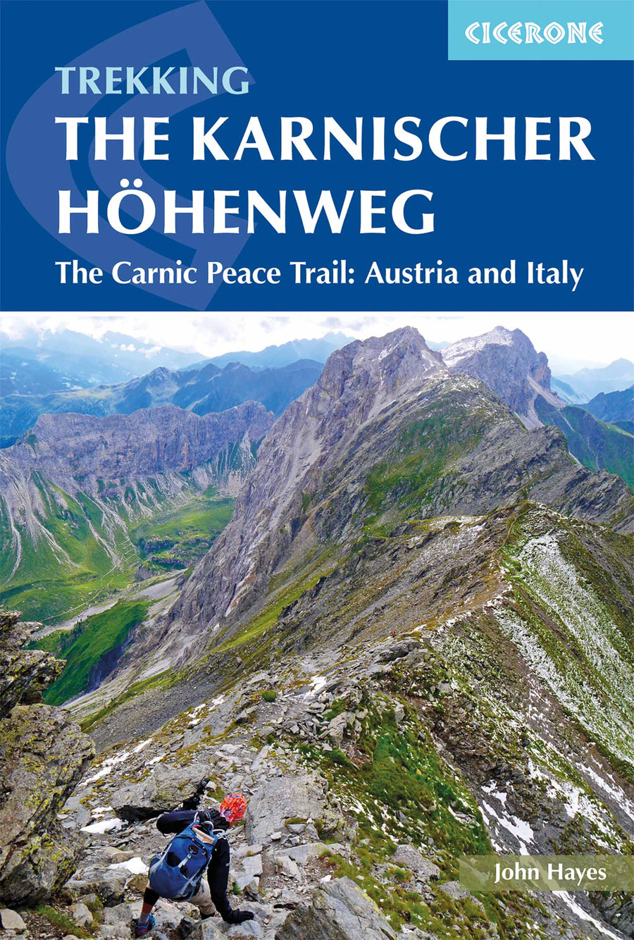 Guide de randonnées (en anglais) - The Karnischer Hohenweg | Cicerone guide de randonnée Cicerone 