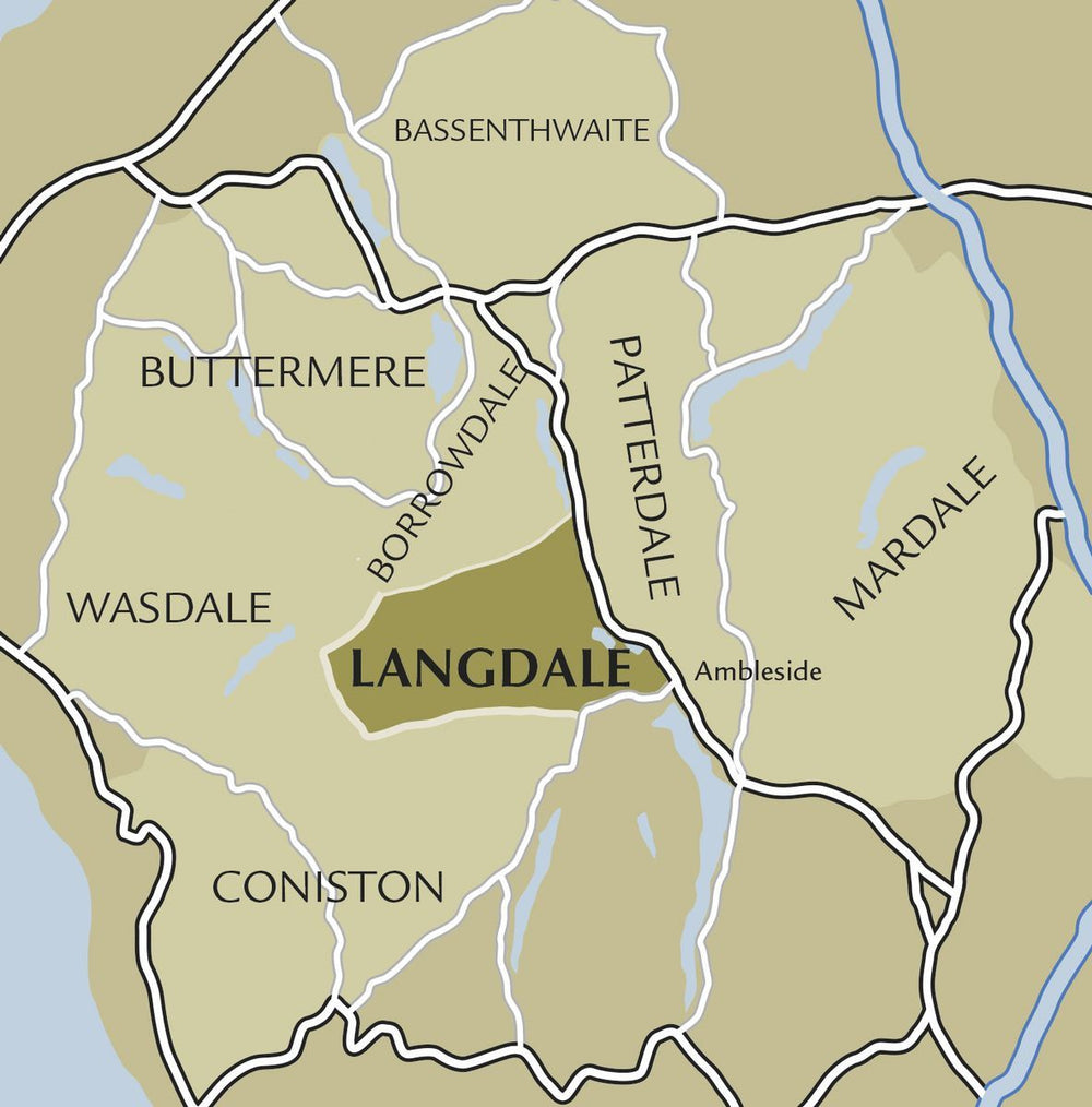 Guide de randonnées (en anglais) - The Lake District Fells - Langdale | Cicerone guide de randonnée Cicerone 
