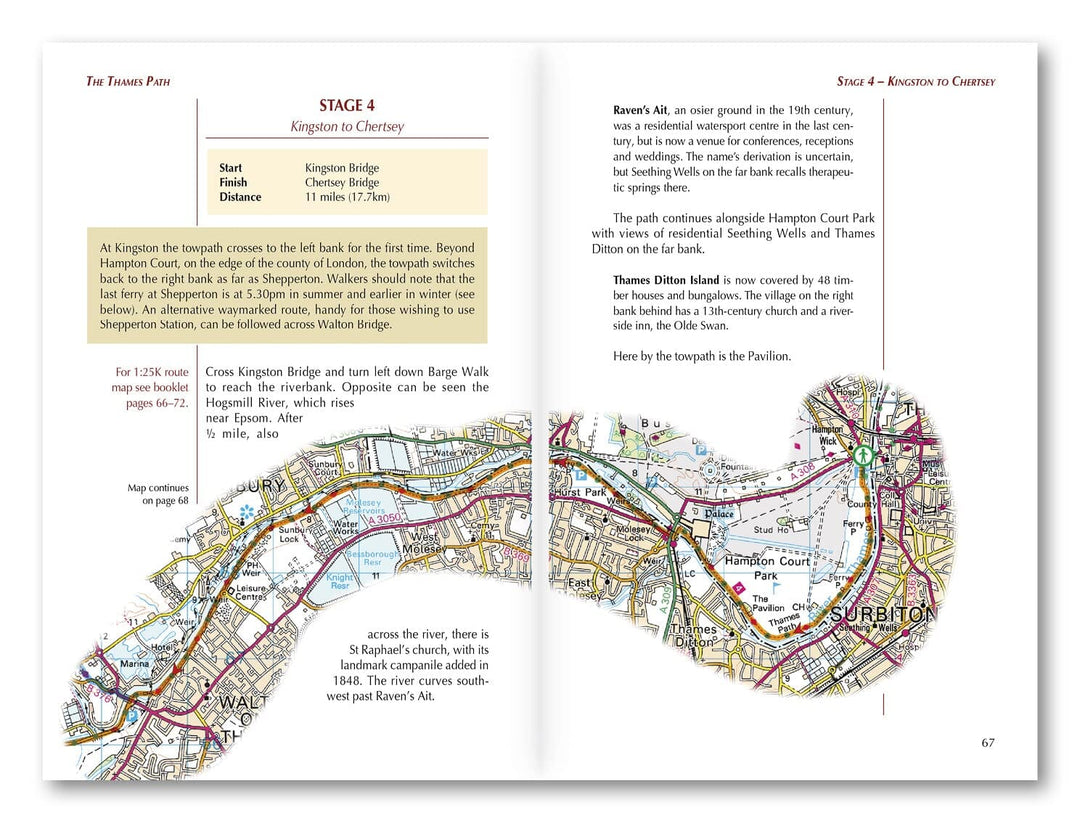 Guide de randonnées (en anglais) - The Thames Path | Cicerone guide de randonnée Cicerone 