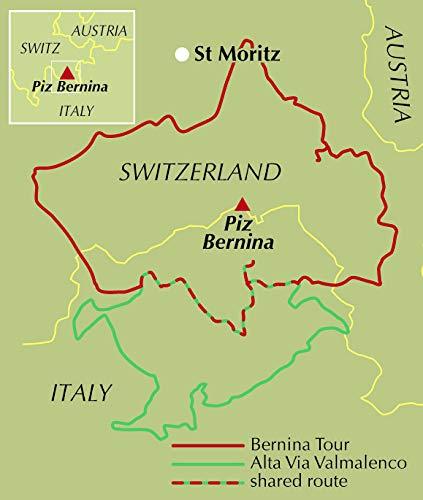 Guide de randonnées (en anglais) - The Tour of the Bernina : 9 day tour in Switzerland & Italy and Tour of Italy's Valmalenco | Cicerone guide de randonnée Cicerone 
