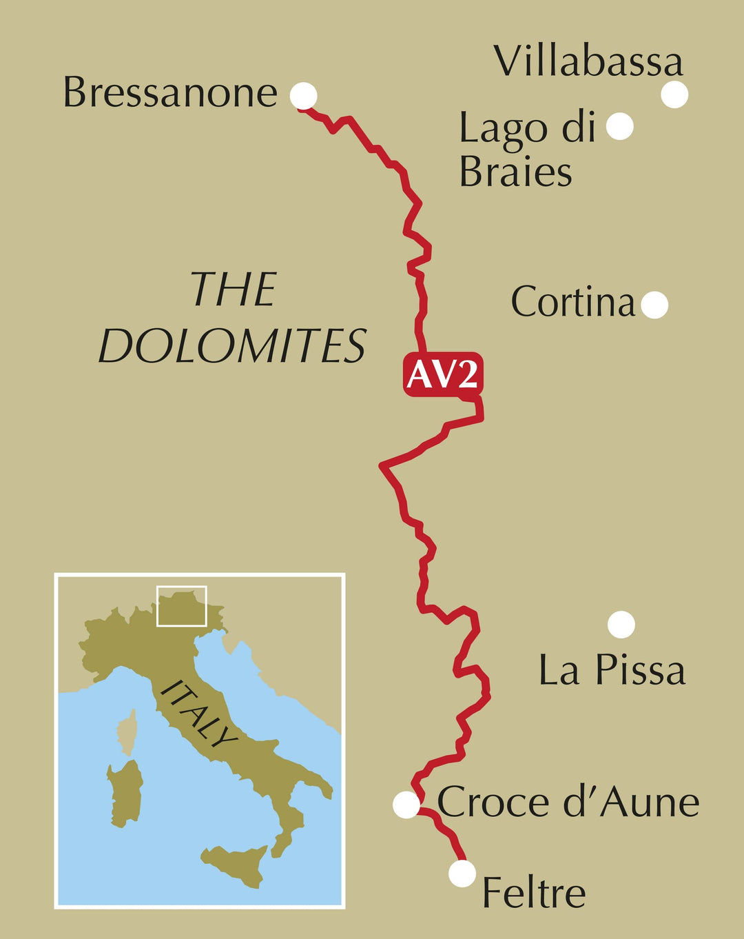 Guide de randonnées (en anglais) - Trekking in the dolomites - Alta via 2 | Cicerone guide de randonnée Cicerone 