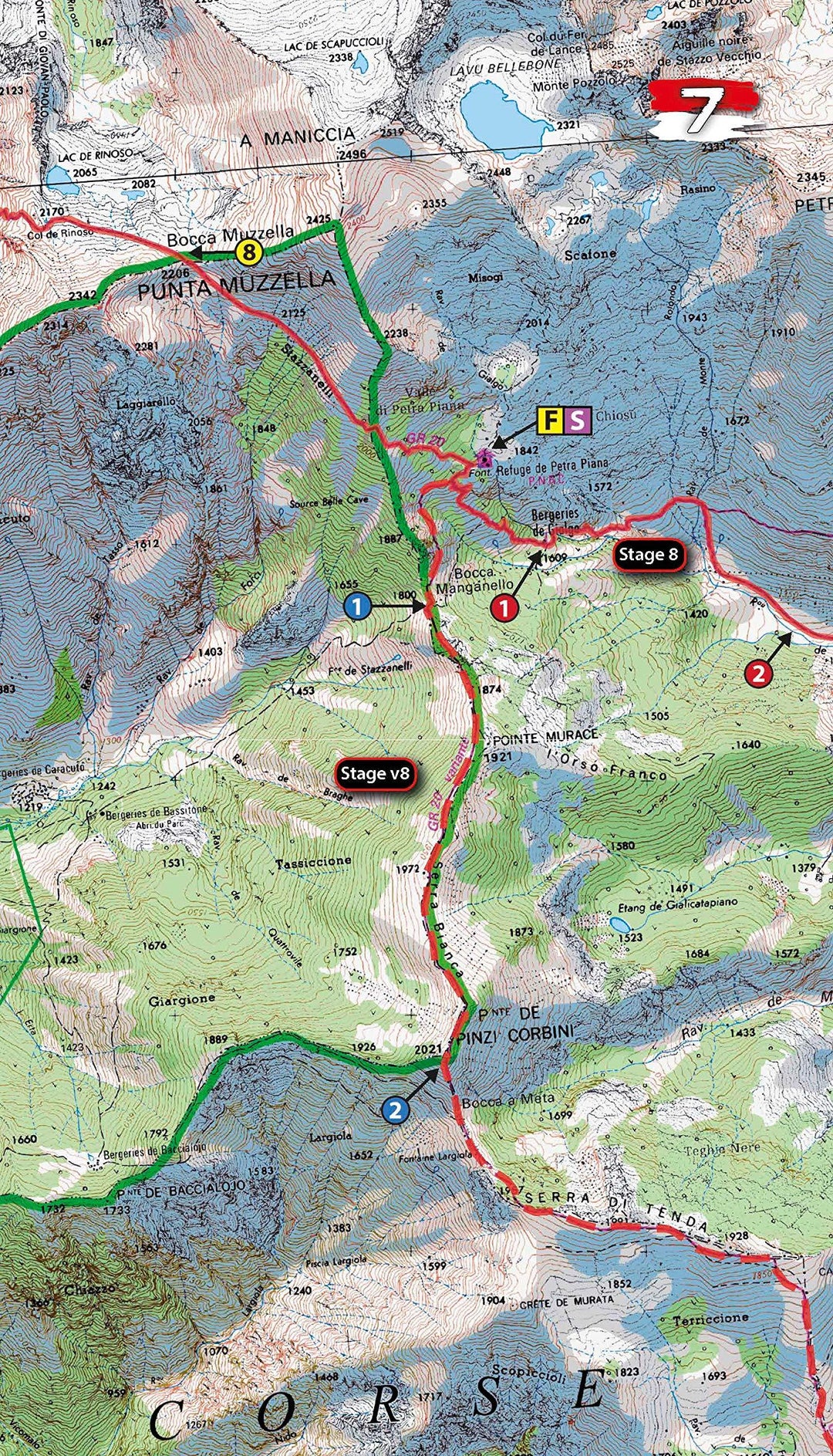 Guide de randonnées (en anglais) - Trekking the Corsica GR20 : Two-way Trekking Guide | Knife Edge Outdoor guide de randonnée Knife Edge Outdoor 