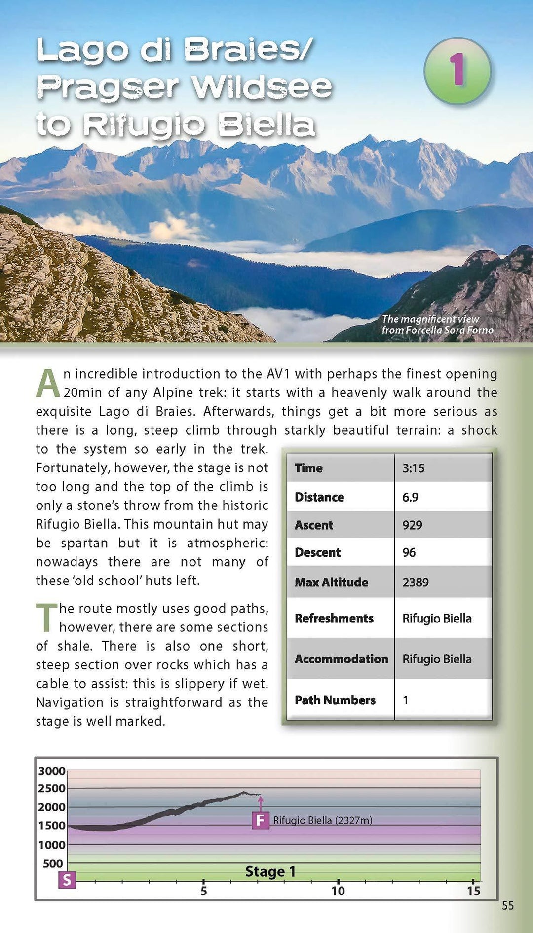 Guide de randonnées (en anglais) - Trekking the Dolomites AV1 | Knife Edge Outdoor guide de randonnée Knife Edge Outdoor 
