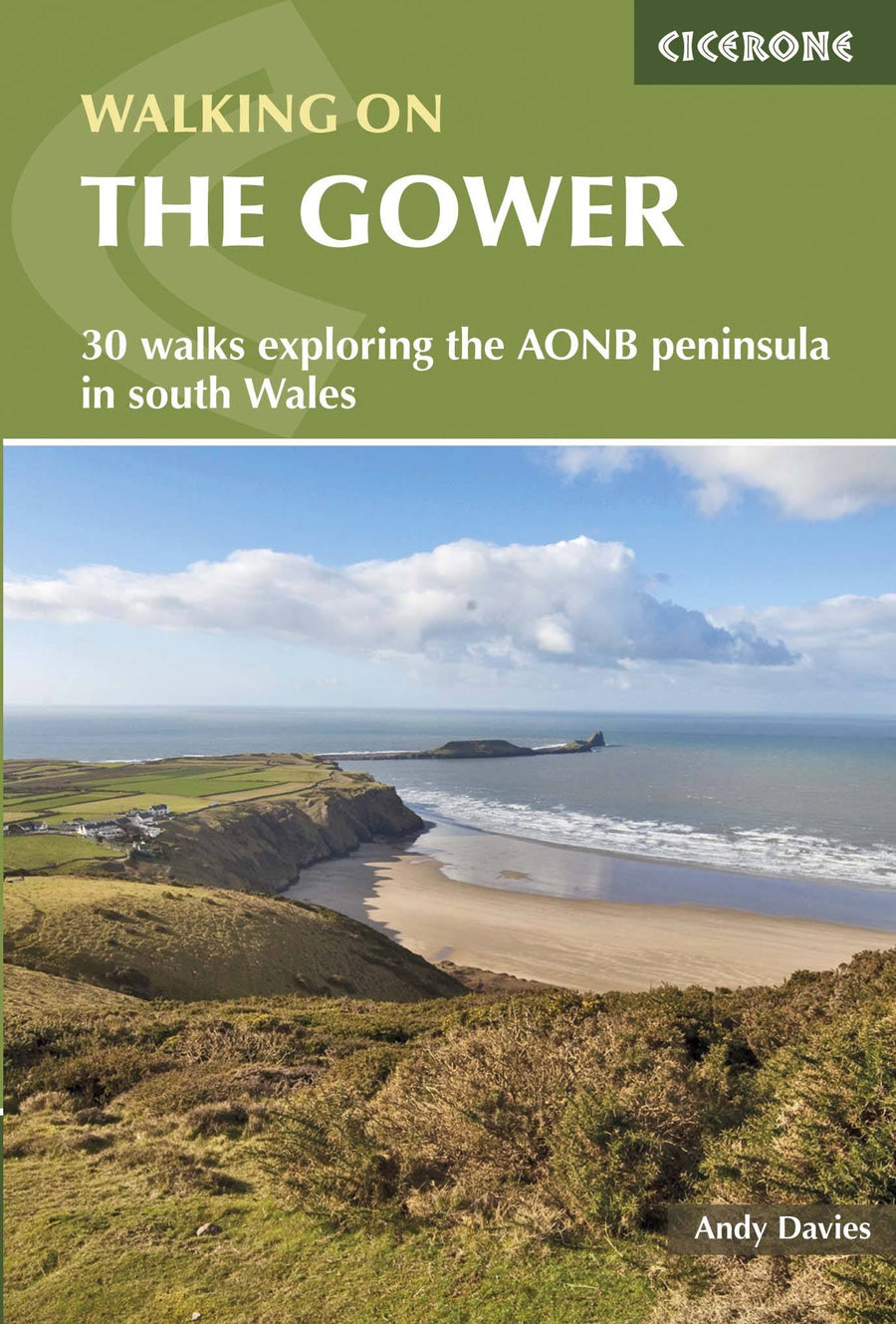Guide de randonnées (en anglais) - Walking on Gower 30 w. exploring AONB peninsula in S.Wales | Cicerone guide de randonnée Cicerone 