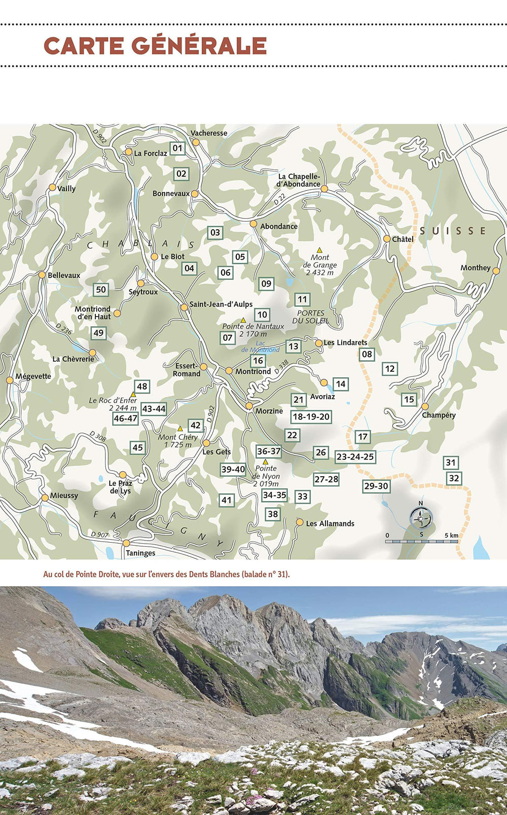 Guide de randonnées - Haut-Chablais | Glénat guide de randonnée Glénat 