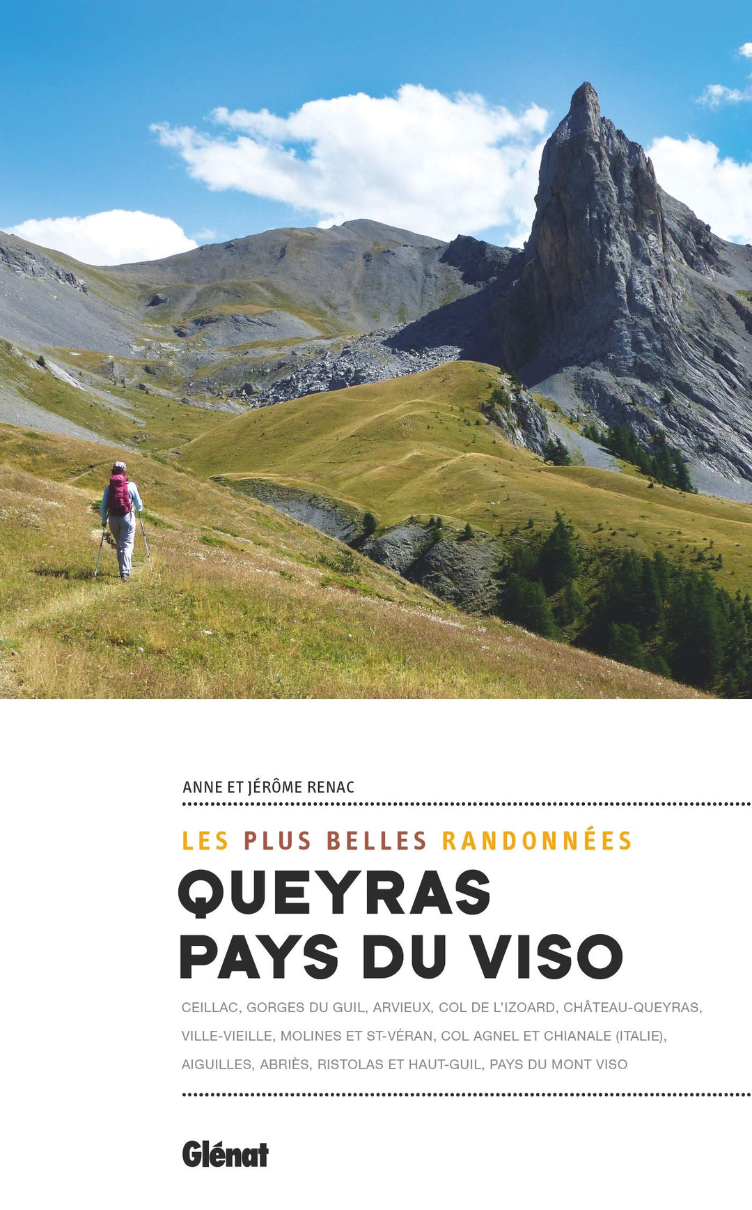 Guide de randonnées - Queyras & Pays de Viso | Glénat guide de randonnée Glénat 