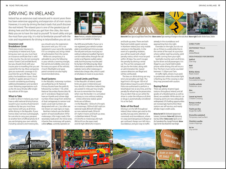 Guide de road trip (en anglais) - Ireland | Eyewitness guide de voyage Eyewitness 