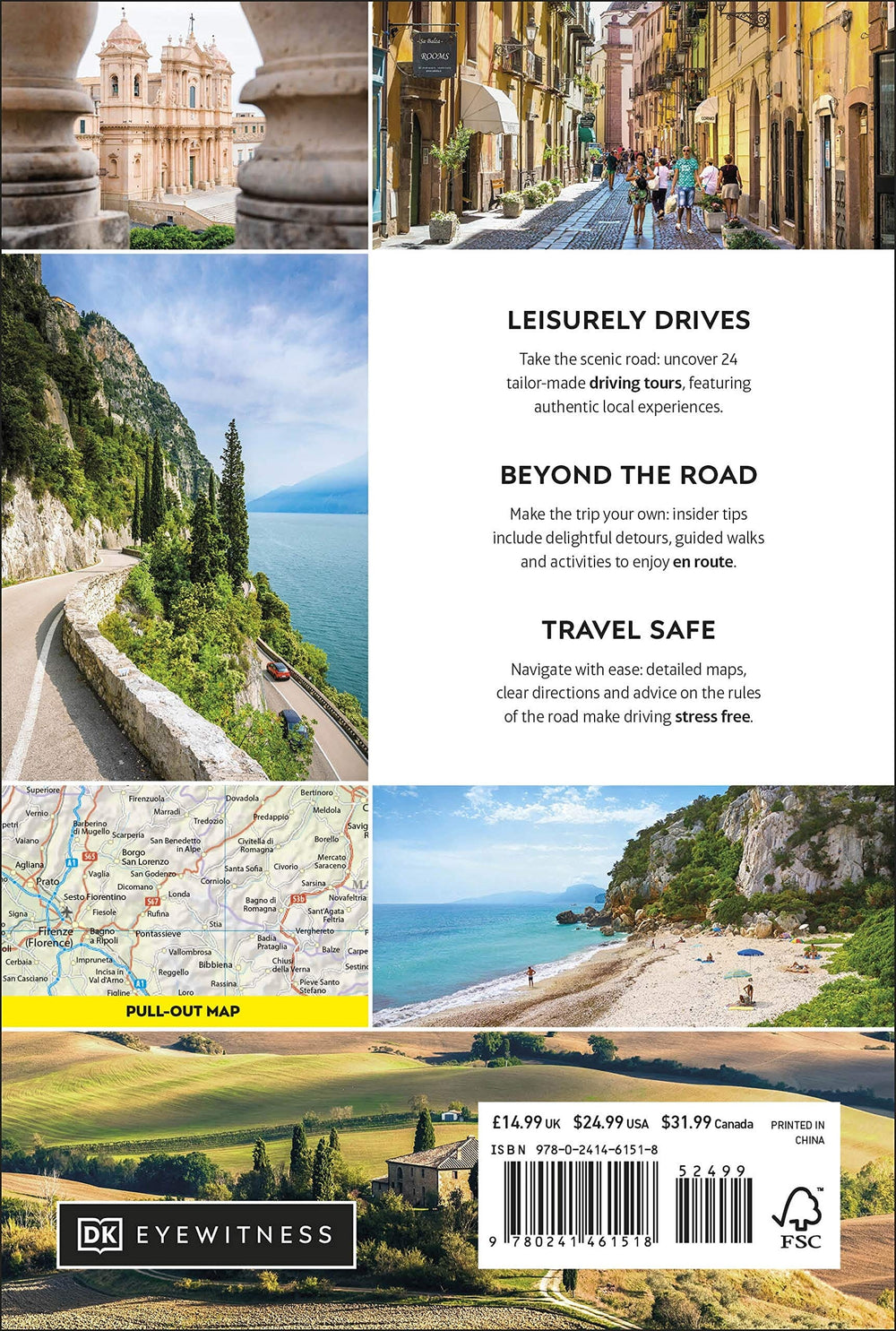 Guide de road trip (en anglais) - Italy | Eyewitness guide de voyage Eyewitness 