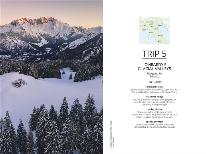 Guide de road trip (en anglais) - Northern & Central Italy | Eyewitness guide de voyage Eyewitness 