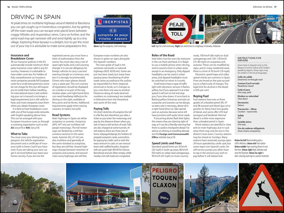 Guide de road trip (en anglais) - Spain | Eyewitness guide de voyage Eyewitness 