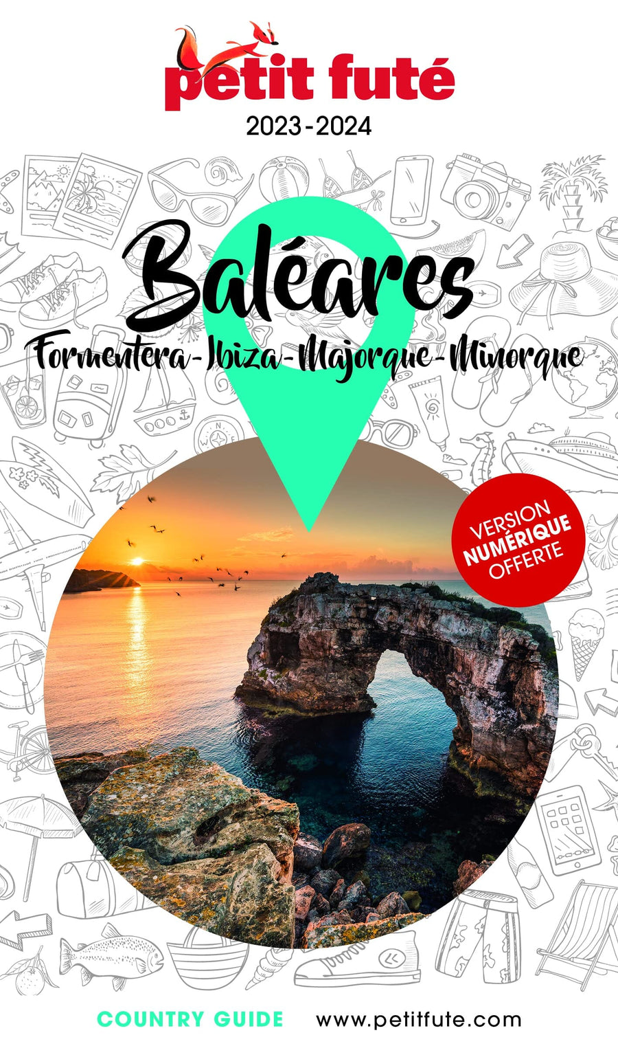 Guide de voyage - Baléares : Ibiza, Majorque, Minorque, Formentera 2023/24 | Petit Futé guide de voyage Petit Futé 