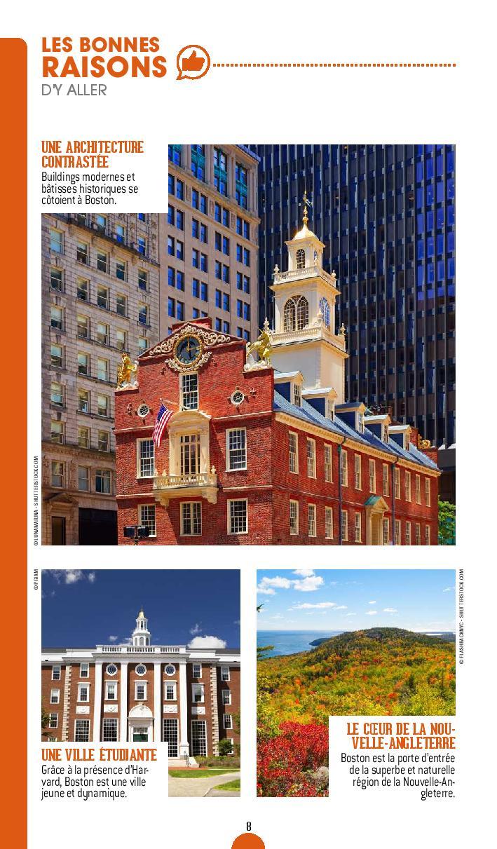 Guide de voyage - Boston, Nouvelle-Angleterre 2021/22 | Petit Futé guide de voyage Petit Futé 
