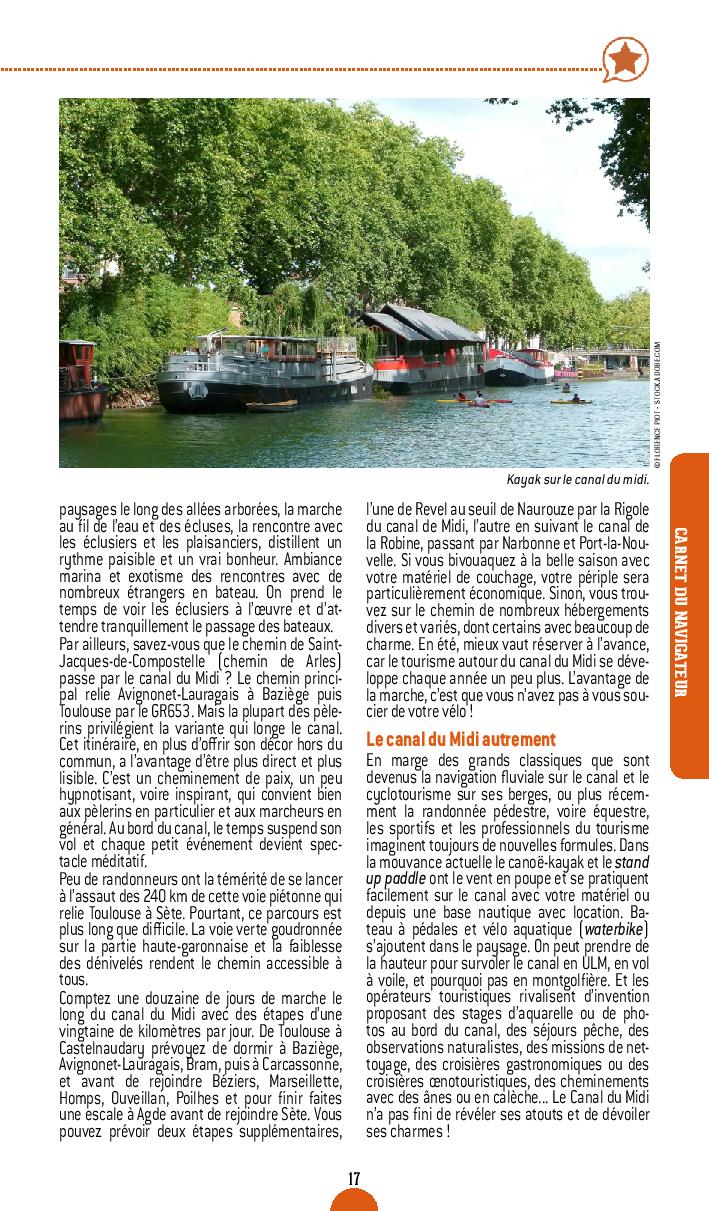 Guide de voyage - Canal du Midi en bateau, en vélo ou à pied 2022 | Petit Futé guide de voyage Petit Futé 