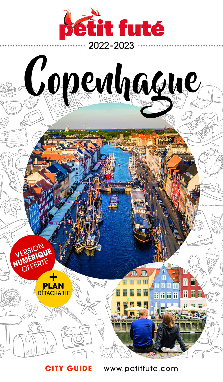 Guide de voyage - Copenhague 2022/23 + plan | Petit Futé guide de voyage Petit Futé 