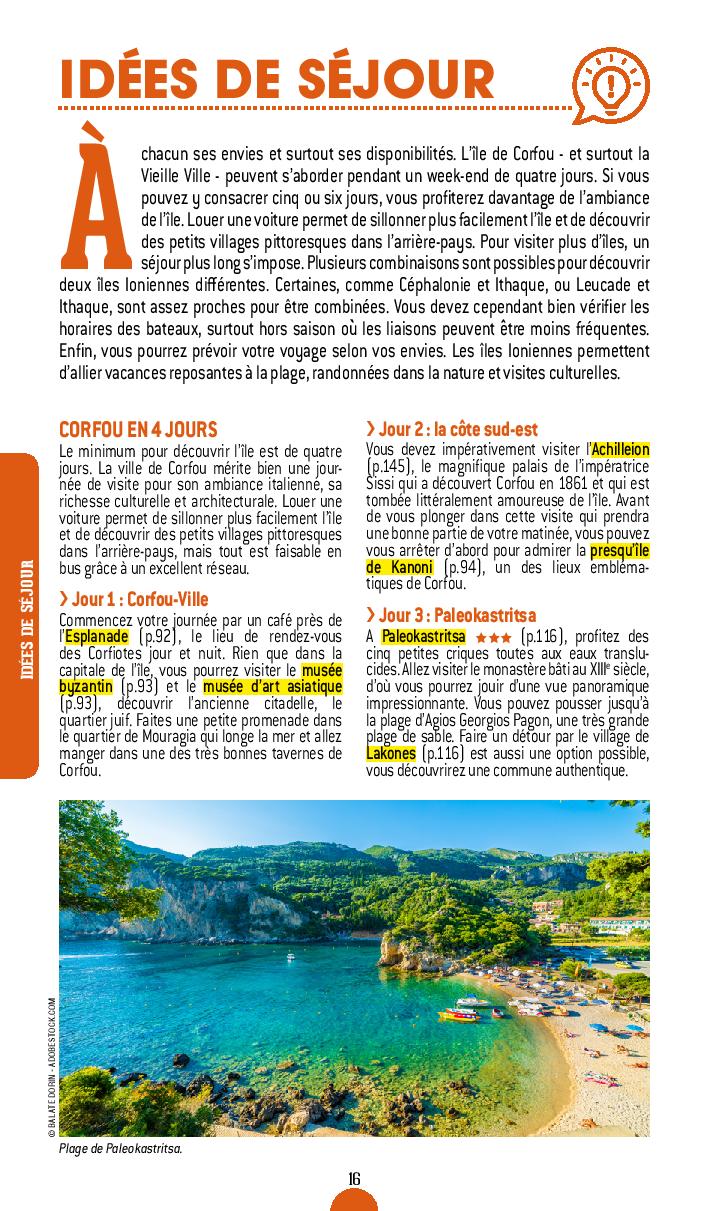 Guide de voyage - Corfou, Iles Ioniennes 2022/23 | Petit Futé guide de voyage Petit Futé 