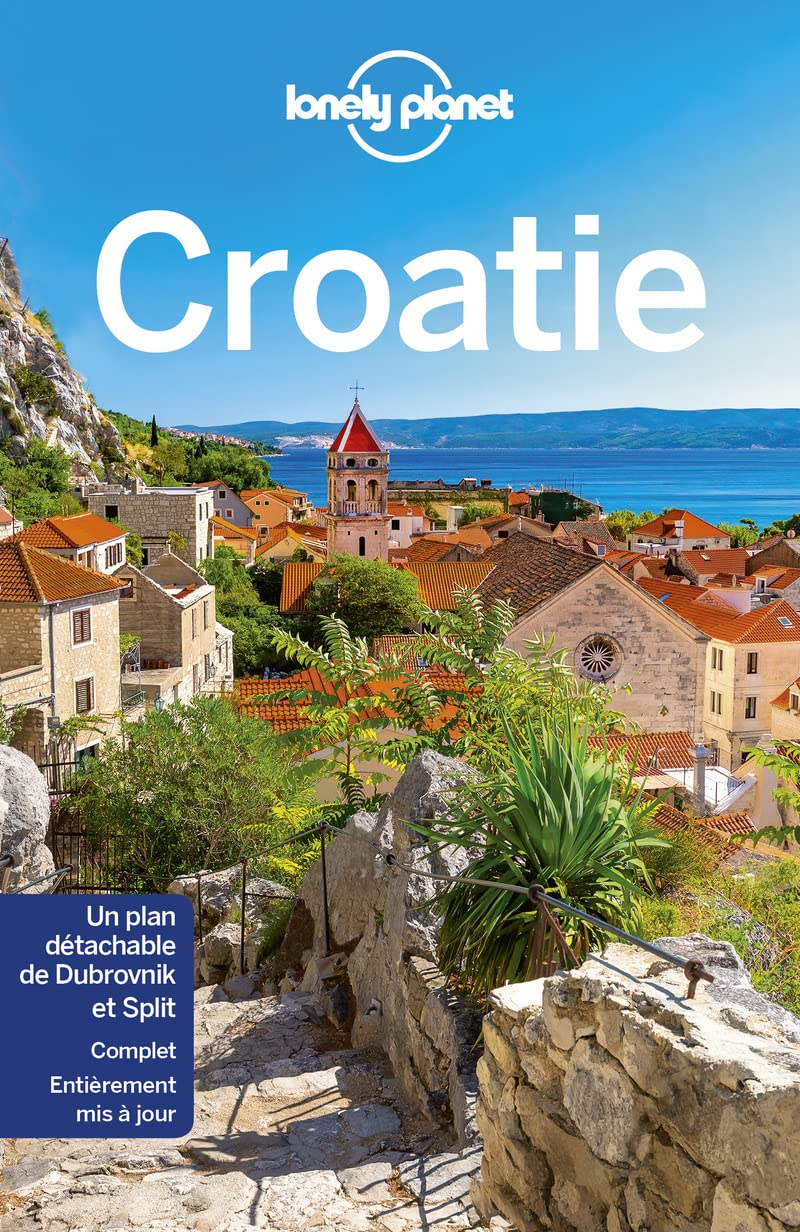 Guide de voyage Croatie Édition 2022 Lonely La Compagnie