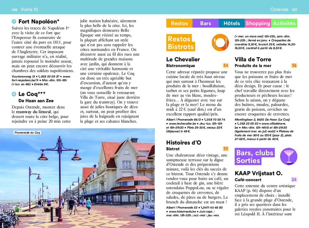 Guide de voyage de poche - Un Grand Week-end à Bruges, Ostende et env. - Édition 2023 | Hachette guide petit format Hachette 