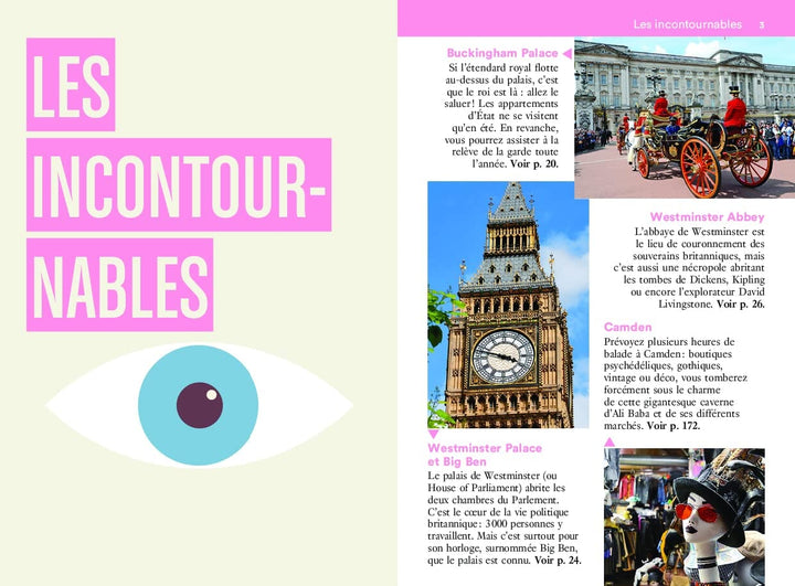 Guide de voyage de poche - Un Grand Week-end à Londres 2023 | Hachette guide petit format Hachette 