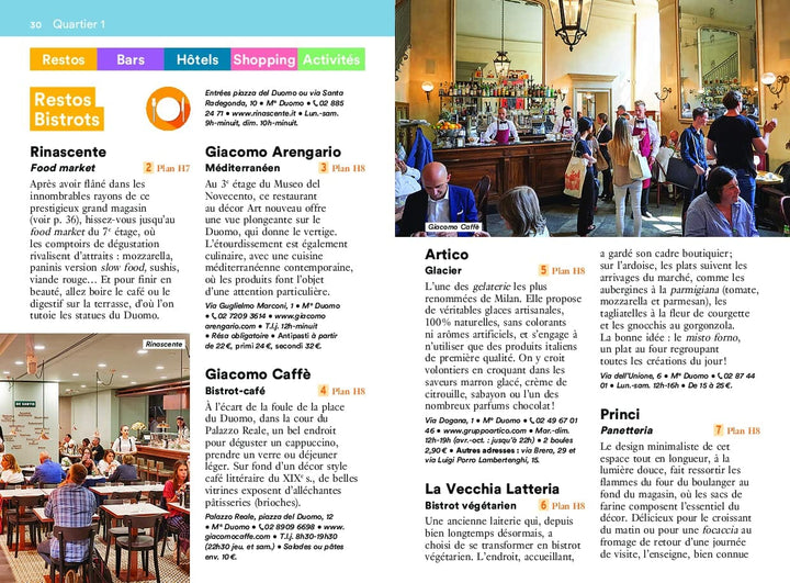 Guide de voyage de poche - Un Grand Week-end à Milan | Hachette guide petit format Hachette 