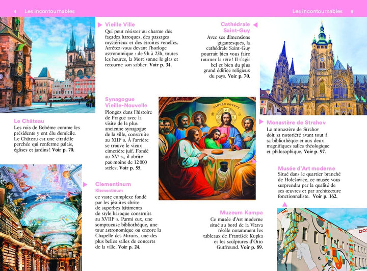 Guide de voyage de poche - Un Grand Week-end à Prague - Édition 2023 | Hachette guide petit format Hachette 