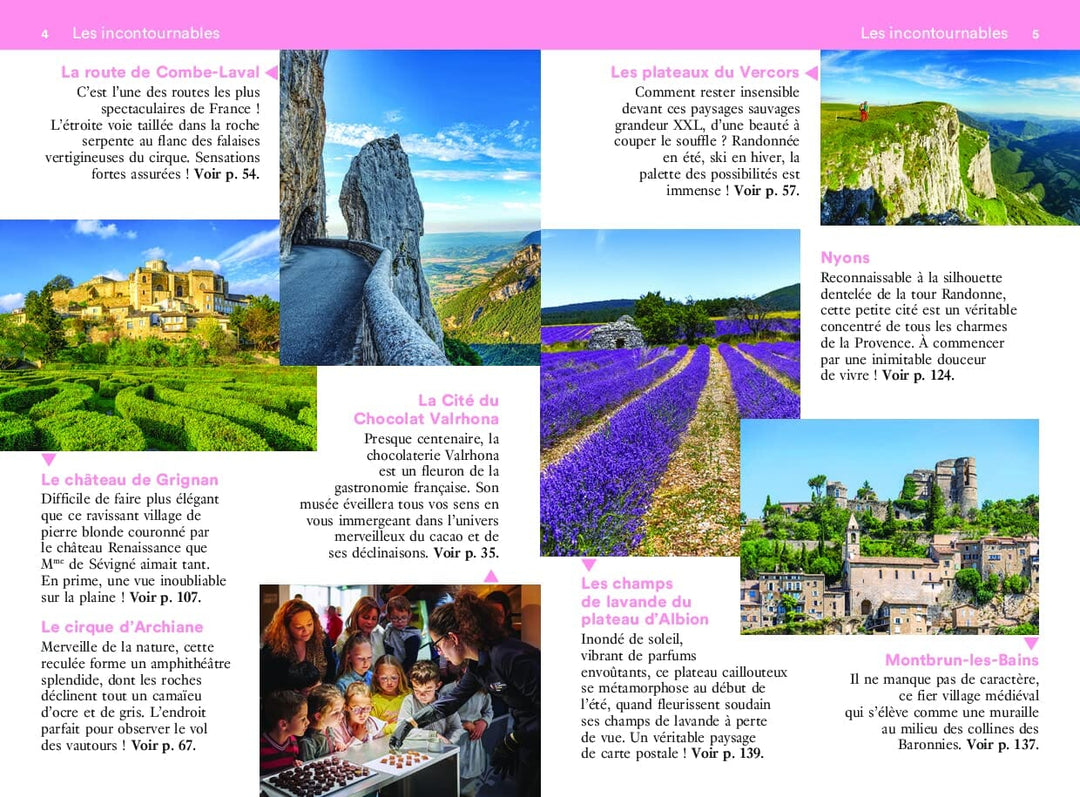 Guide de voyage de poche - Un Grand Week-end dans la Drôme - Édition 2023 | Hachette guide petit format Hachette 