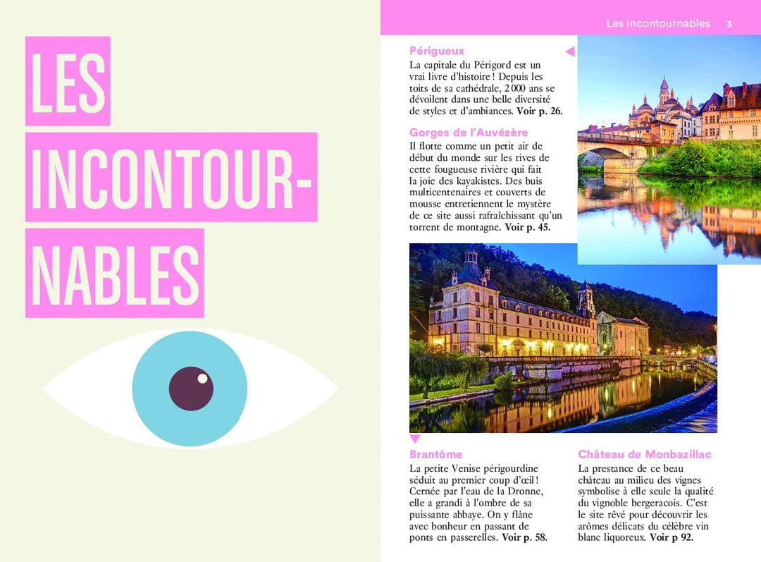 Guide de voyage de poche - Un Grand Week-end : Dordogne - Édition 2023 | Hachette guide petit format Hachette 