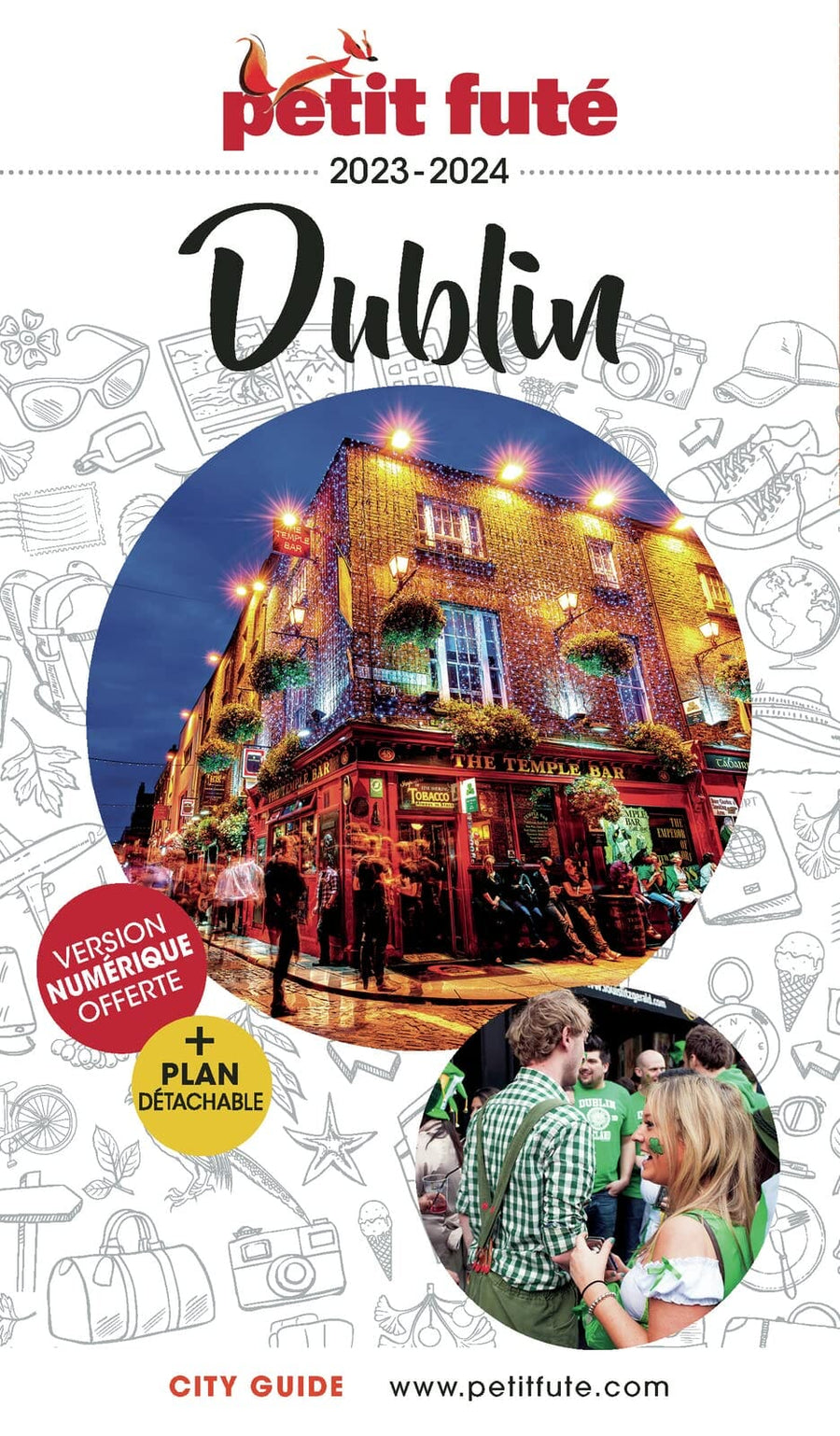 Guide de voyage - Dublin 2023/24 + plan | Petit Futé guide petit format Petit Futé 